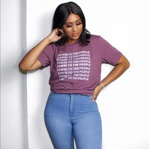 POWER TO THE PEOPLE Short Sleeve